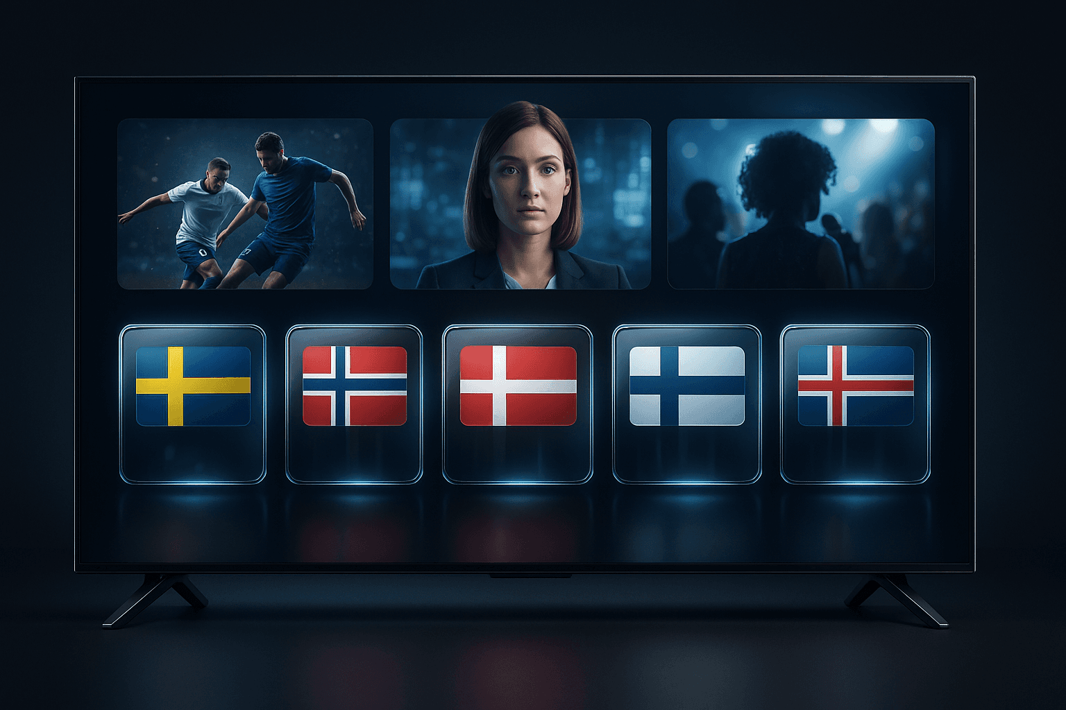 De beste svenske og nordiske TV-kanalene å se på IPTV i 2025